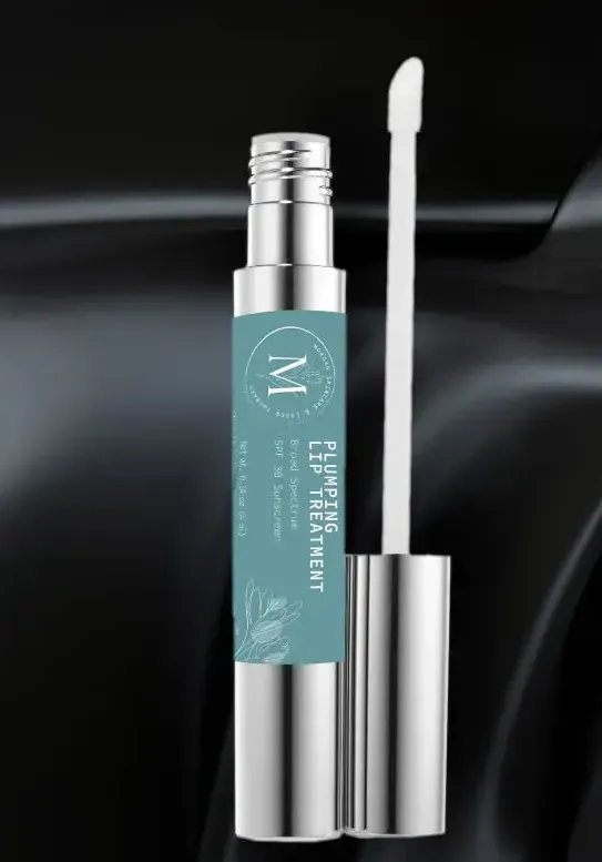 Lip plumping gloss tube