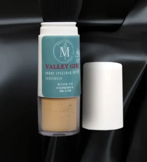 Valley Girl mineral powder with brush