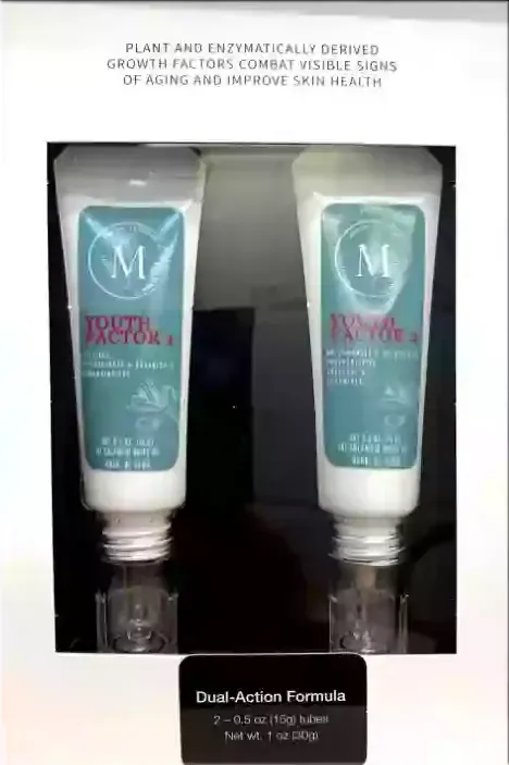 Youth Factor serum boxes